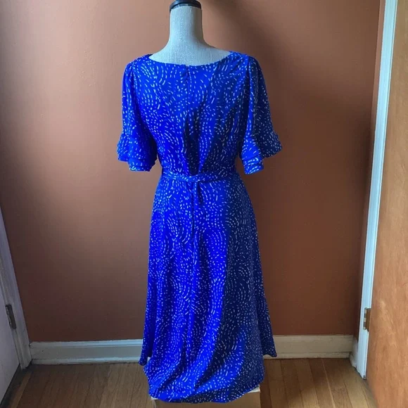 DKNY Blue Midi Dress - Picture 4 of 10